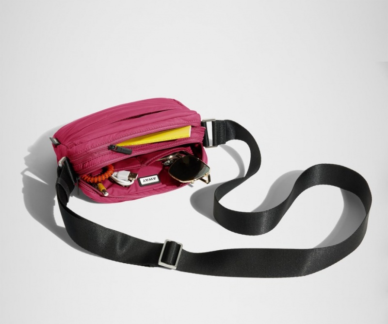 Bolsa Cruzada Away Acolchado Everywhere Rosas | xl2fSY77Vnx