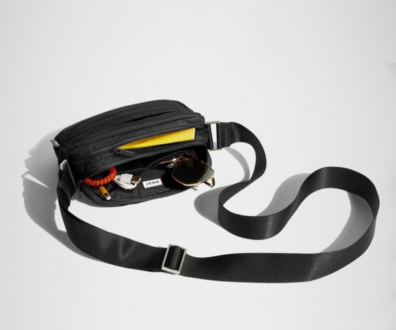 Bolsa Cruzada Away Acolchado Everywhere Negros | KTC38vdWrV0