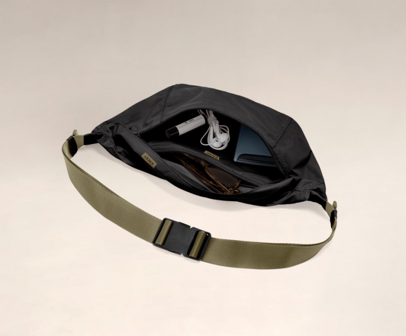 Bolsa Cruzada Away Packable Sling Negros | vGXKAEWu9bT