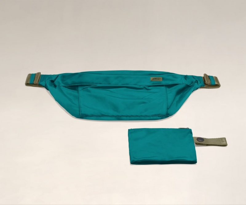 Bolsa Cruzada Away Packable Sling Teal | OA5lF3DQpnU