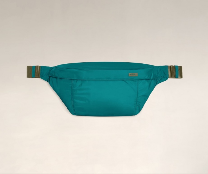 Bolsa Cruzada Away Packable Sling Teal | OA5lF3DQpnU