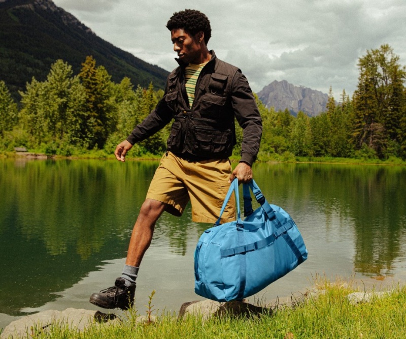 Bolsa Duffle Away Outdoor 55L Azules | IvFlYMeActv
