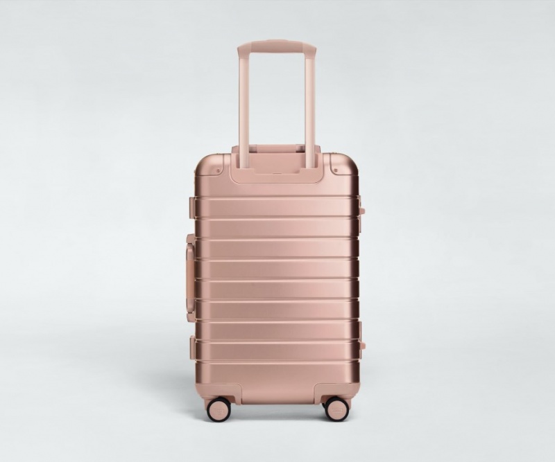 Maleta Away Bigger Carry-On: Aluminum Edition Rosas Dorados | QZ44SUw6Ob3