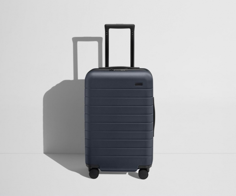 Maleta Away Carry-On Flex Azul Marino Azules | CCsBlkujhBy