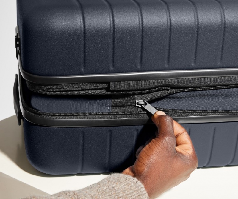 Maleta Away Carry-On Flex Azul Marino Azules | CCsBlkujhBy