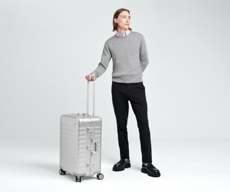 Maleta Away Medium: Aluminum Edition Plateados | 2NjSPGoTpGd