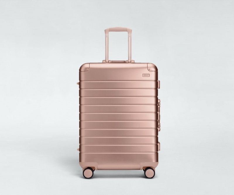 Maleta Away Medium: Aluminum Edition Rosas Dorados | sE7RQb17ozM