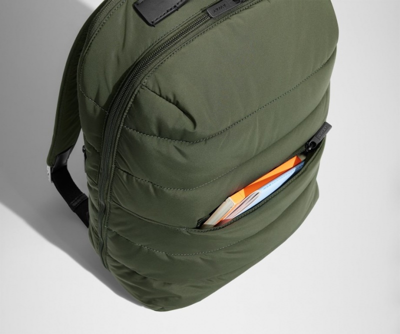 Mochilas Away Acolchado Everywhere Zip Verde Oliva Verdes | yMsOkrT50qq