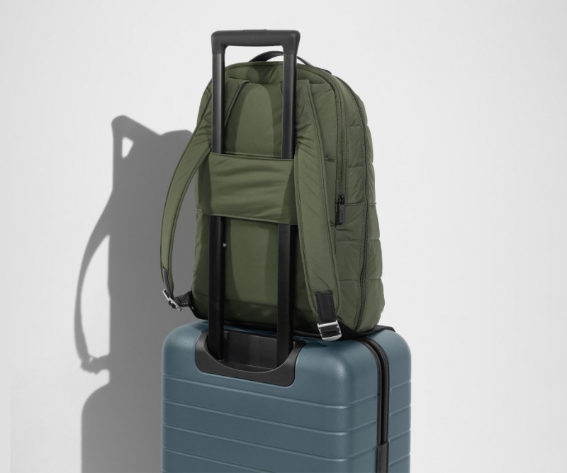 Mochilas Away Acolchado Everywhere Zip Verde Oliva Verdes | yMsOkrT50qq