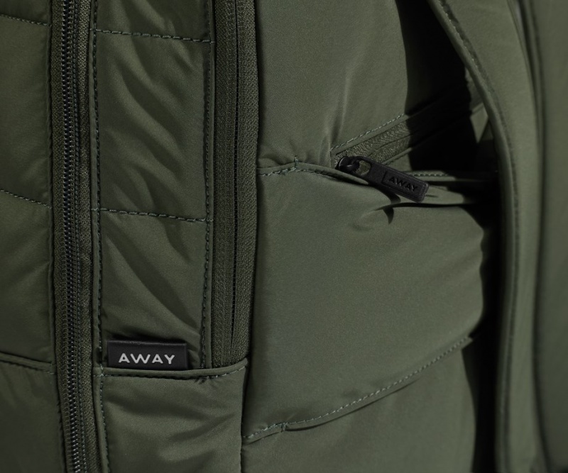 Mochilas Away Acolchado Everywhere Zip Verde Oliva Verdes | yMsOkrT50qq