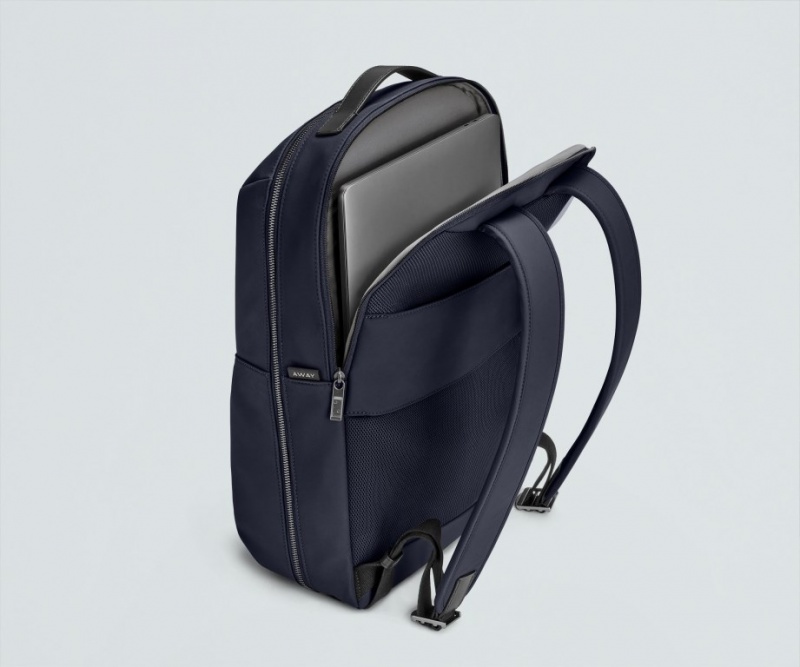 Mochilas Away Everywhere Zip Azul Marino Azules | D9XBhUb1hFo