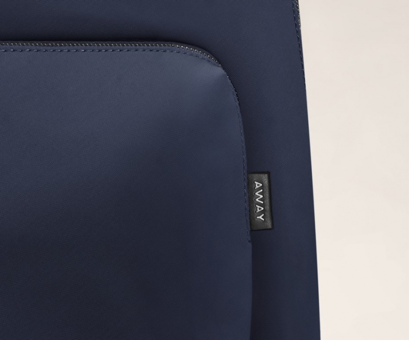 Mochilas Away Front Pocket Azul Marino Azules | V2NM2DobBNV